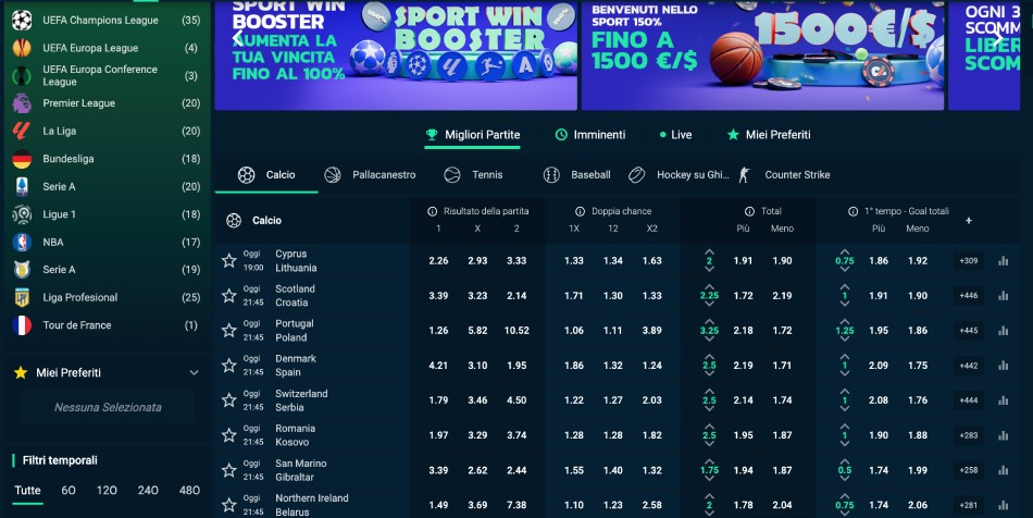 Rolletto Scommesse Sportive